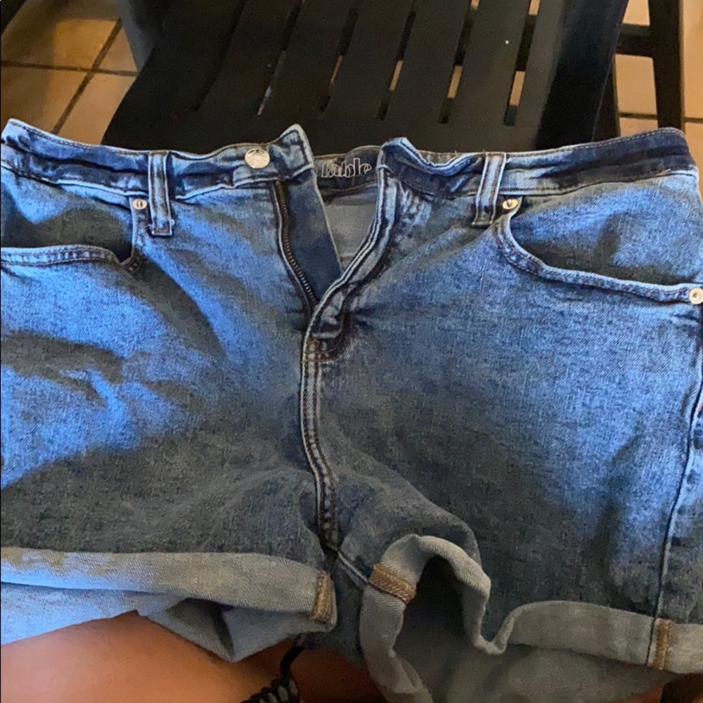 jean shorts